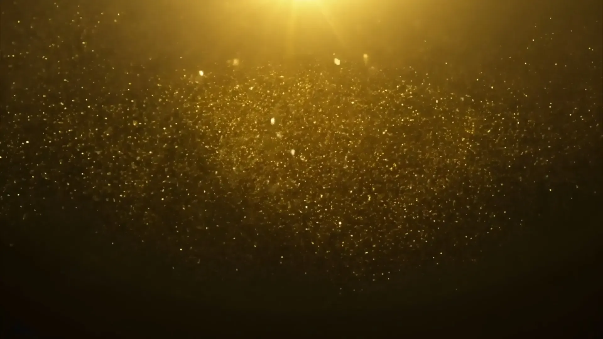 Golden Particle Overlay for Opulent Visual Projects